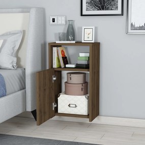 Măsuță de pat Fungo Walnut