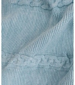 Cuvertură albastră 200x220 cm Trenza – Oyo Concept