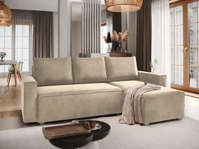 OFERTA Coltar extensibil bej CAVELO, reversibil II. calitate