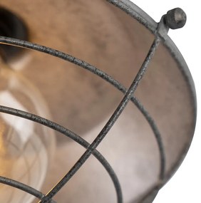 Plafoniera industriala argintiu antic 25.5 cm - Course