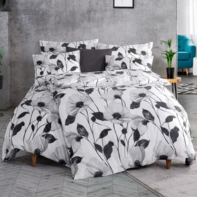 Lenjerie de pat din bumbac renforcé 4Home Monochrome Bloom , 140 x 200 cm, 70 x 90 cm