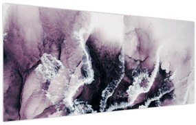 Tablou - Marmură violet N⁰2 (120x50 cm)