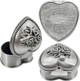 Cutie pentru bijuterii CAMILLE, Antimoniu, 5x3cm