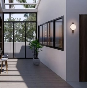 Aplica de perete exterior IP65 LED 2700K REMI corten