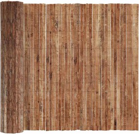 vidaXL Gard din scoarță de copac Maro 400 x 150 cm Cortex