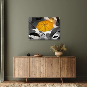 Tablou - Umbrelă galbenă (70x50 cm)