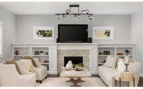 Lustră LED pe tijă Globo 56133-9D RIHA 9xG9/3,5W/230V