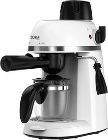Espressor Floria ZLN9359 Alb, putere 800W, presiune de 3.5 bari, usor de curatat