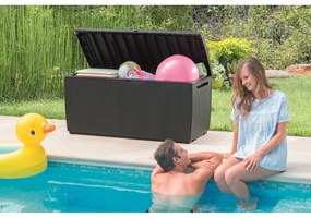 Cutie de depozitare Keter Garden Capri gri, 305 l
