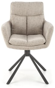 Scaun rotativ K495 stofa bej