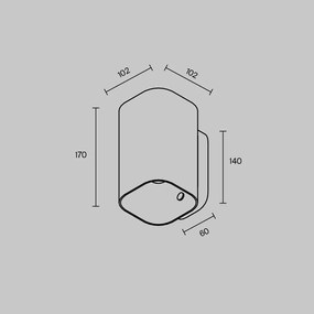 Aplica de perete Maris din metal auriu si scoica Capiz