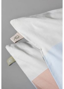 Lenjerie de pat albastru-deschis din bumbac percal pentru pat de o persoană 140x200 cm Colore – Mette Ditmer Denmark