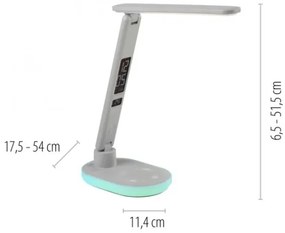 JUST LIGHT. 11018-16 - Lampă de masă reglabilă LED RGBW TINA LED/4W/230V