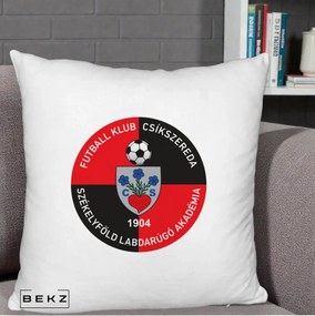 Perna Personalizata FK Csikszereda 1904 Fotbal, 40x40 cm, Alb Pufos, Husa Detasabila, Perna Inclusa, BEKZ®