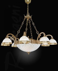 Candelabru din alama design italian 8+3L 7102
