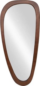Oglinda de perete cu rama din lemn ORGANIC 120cm nuc