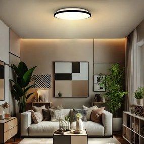 Plafonieră LED dimabilă Solight WO8011 JAMIL LED/48W/230V 3000-6500K + telecomandă