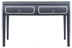 Consola Marina negru/silver – H78 cm