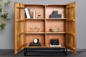 Comoda cu fronturi 3D design modern LINE ART 120cm