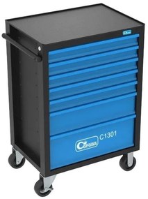 DULAP MOBIL PENTRU UNELTE, 7 SERTARE, 630X903X447 MM, RICHMANN