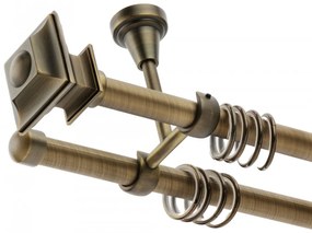 Galerie dubla tavan Verdi patyna 19mm/19mm (Alege marime: 200 cm)