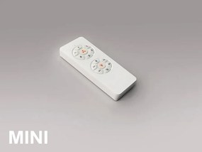 Lustra LED cu Ventilator si telecomanda Siroco MINI negru/nuc