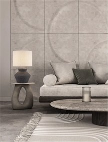Veioza/Lampa de masa design decorativ, PLUMAGE H 44cm