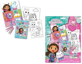 Gabby&#039;s Dollhouse Smoothie Land set de colorat