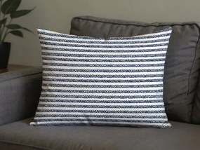 Fata de perna din policoton  NAVYSTA POLY 70x90 cm, albastru-alb