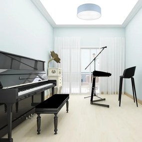 Plafonieră SIRJA PASTEL DOUBLE 4xE27/15W/230V d. 45 cm albastru