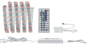 Bandă dimabilă Paulmann 70674 LED RGB/22W MAXLED 1,5 m 230V + telecomandă