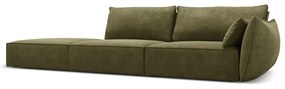 Șezlong verde (cu colț pe partea dreaptă) Vanda – Mazzini Sofas