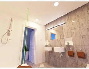 Corp de iluminat LED încastrat pentru baie SLIM LED/10W/230V IP43 CRI 90 LED2