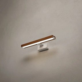 Brilagi - Iluminare LED pentru oglindă de baie 3-în-1 WOODY MIRROR LED/8W/230V IP44 alb/stejar cireș