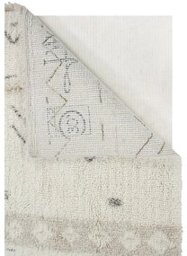Covor crem lavabil/țesut manual din lână 80x140 cm Lakota Day – Lorena Canals