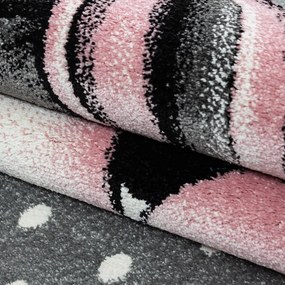 Covor pentru copii roz/gri 80x150 cm Kids – Ayyildiz Carpets
