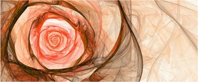 Tablou - Trandafir sufletului artistic (120x50 cm)