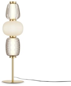 Veioza LED design modern decorativ Pattern auriu