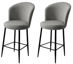 Set de scaune de bar Alte Grey, 2 buc.