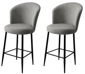 Set de scaune de bar Alte Grey, 2 buc.