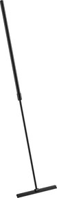 Racleta pentru sticla cu maner telescopic Omnires Uni finisaj antracit periat 30 cm