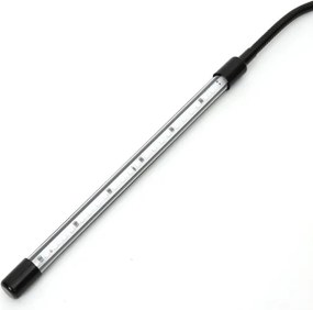 Lampă LED dimabilă cu clemă pentru iluminarea plantelor LED/3W/230V negru