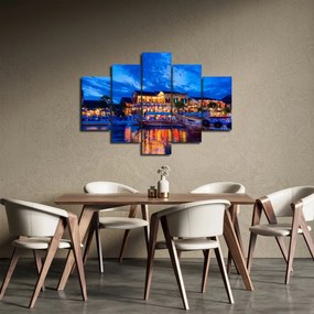 Tablou - Orașul de noapte Hoi An, Vietnam (150x105 cm)