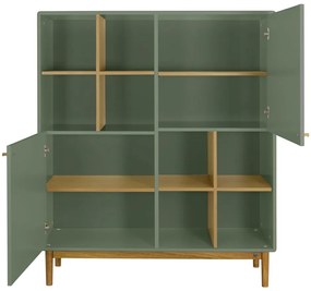 Bibliotecă verde 118x138 cm Color Living – Tom Tailor