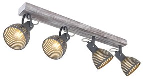 Spot MORI 4xE27/40W/230V Globo 54661-4