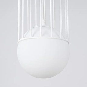 Lustră pe cablu Sollux SL.1331 BRINA 1xG9/8W/230V alb