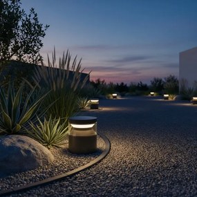 Lampă LED de exterior Ideal Lux BOEING LED/14W/230V 15 cm IP65 negru