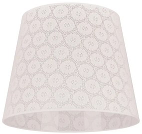 Duolla - Abajur pentru lampă de podea CLASSIC L E27 pr. 38 cm alb