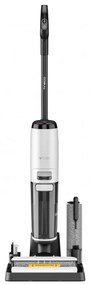 Aspirator vertical Tineco Floor One S7 Steam Plus 4B1, 240W, Curatare uscata/umeda, Ecran LED și iluminare, Abur + uscare, Alb/Negru
