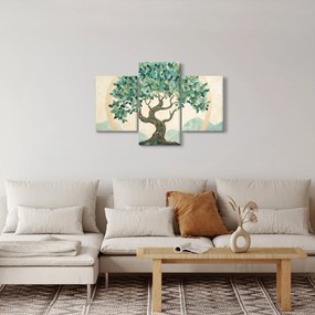 Tablou – Mozaic elegant cu arbore (90x60 cm)